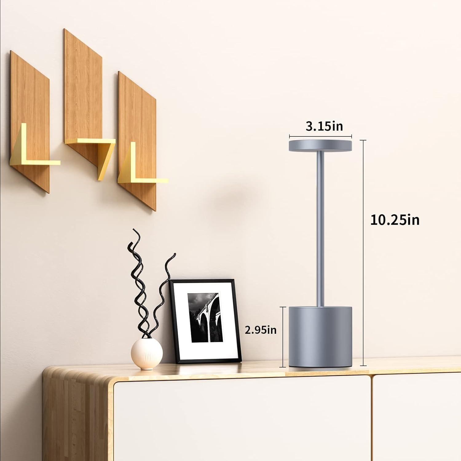 Lámpara de Mesa Inalámbrica SAKRINGT 5000mAh LED Regulable