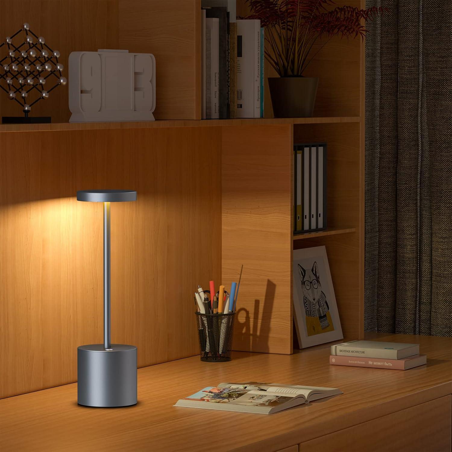 Lámpara de Mesa Inalámbrica SAKRINGT 5000mAh LED Regulable