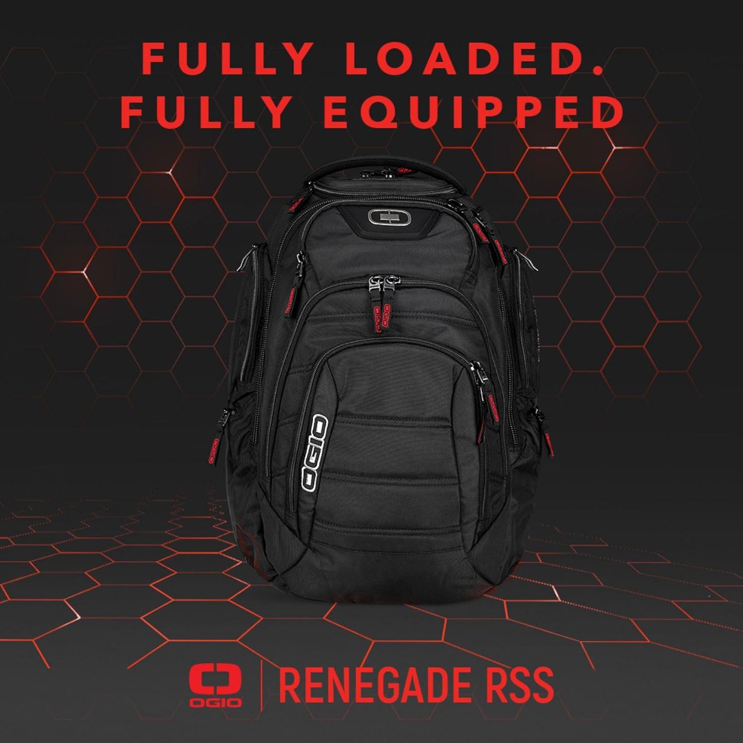 Mochila Renegade OGIO Negra para Laptop 15" y 17"