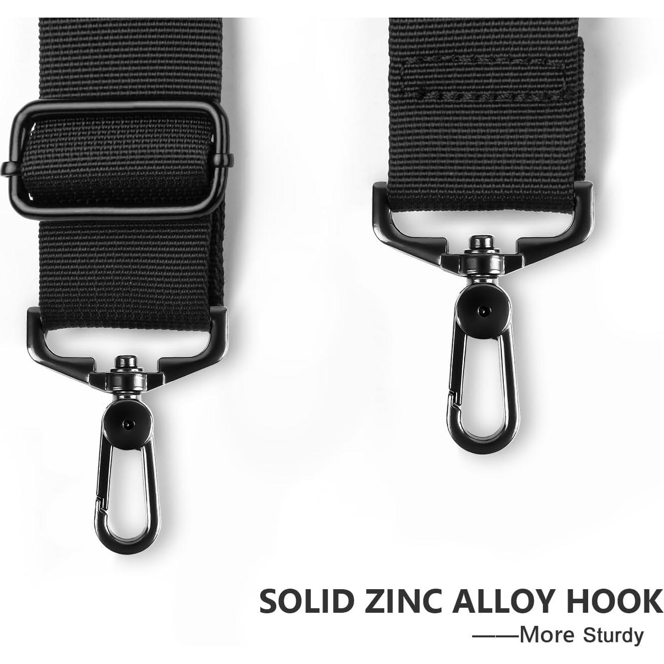 Correa de Hombro Ajustable Ytonet con Almohadilla Negra 132 cm