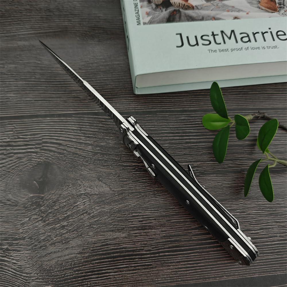 Cuchillo de bolsillo Goshawk 22.1 cm con bloqueo y clip EDC