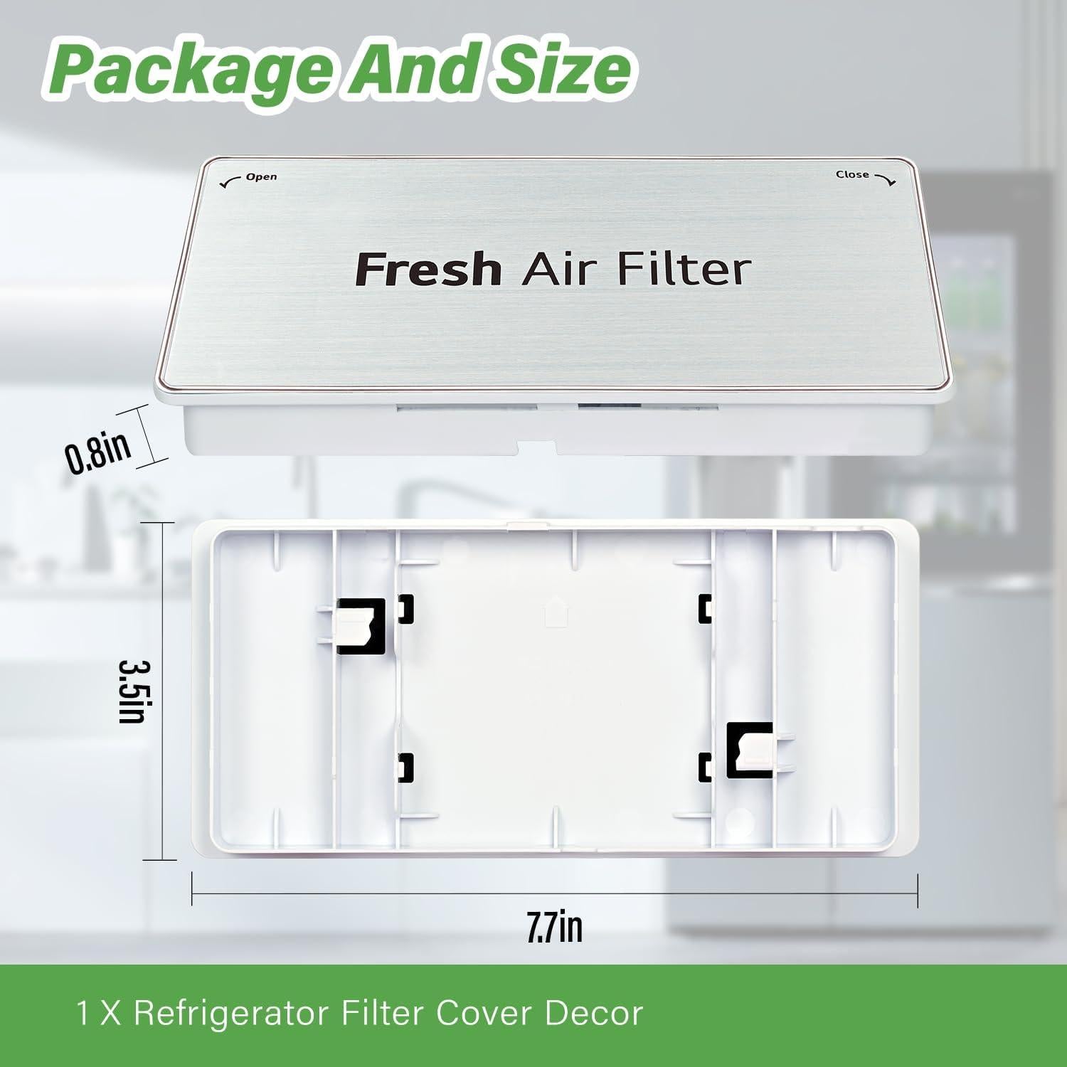 Cubierta Filtro Aire Refrigerador LG ADQ75493301 Reemplazo