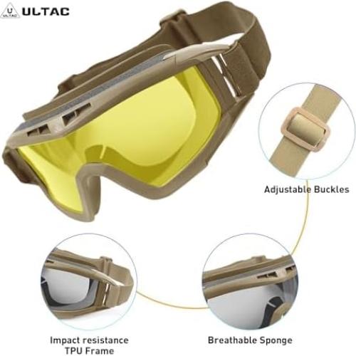 Casco Táctico ULTAC MICH2000 con Máscara y Protección Facial