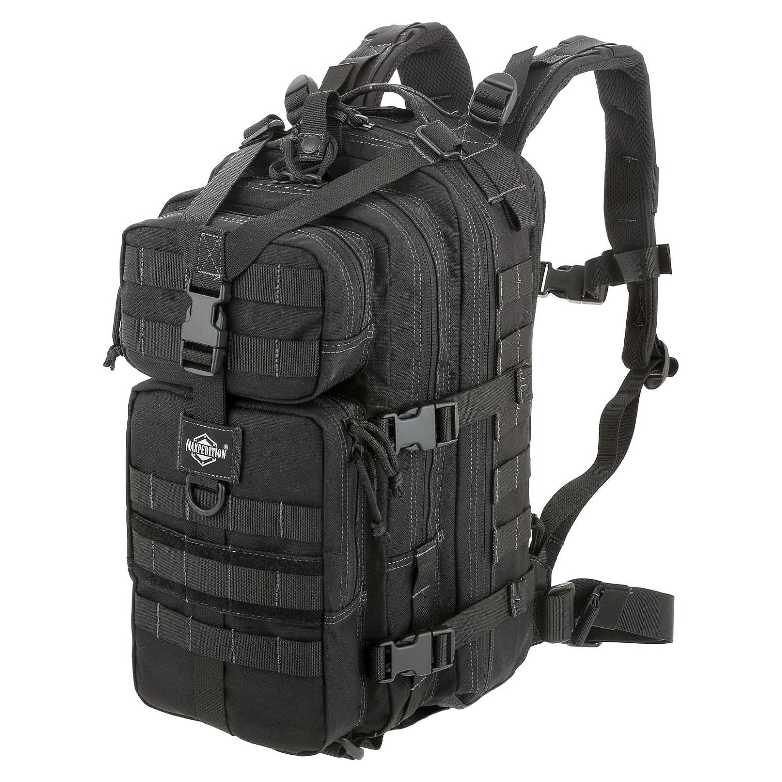 Mochila Maxpedition Falcon-II 25L Táctica Negra EDC