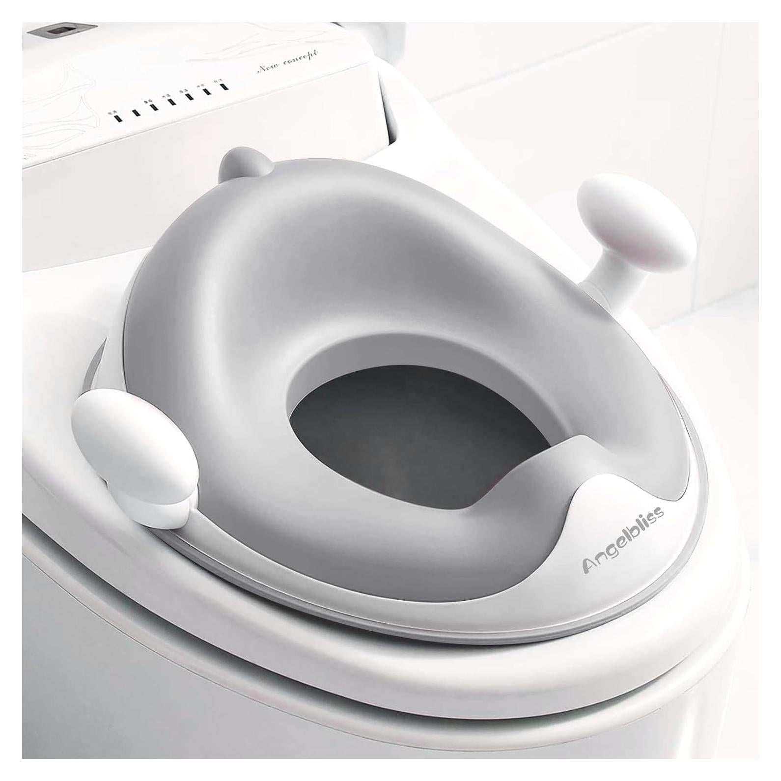Asiento de Entrenamiento para Baño ANGELBLISS Gris Ergonómico