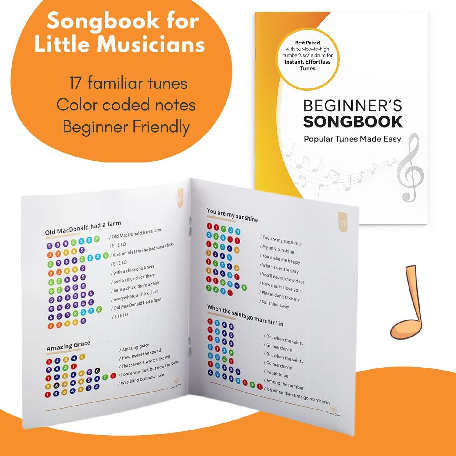 Tambor de Lengua de Acero Sonido del Silencio 6" (15.24 cm) Niños