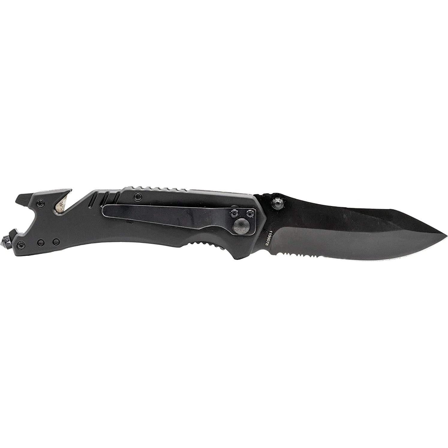 Cuchillo Plegable Smith & Wesson 21.6cm con Hoja Serrada
