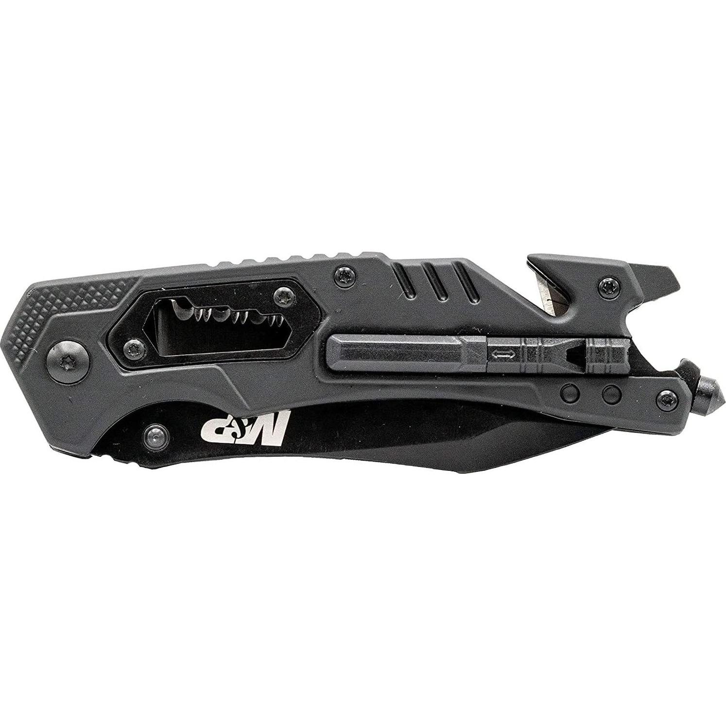 Cuchillo Plegable Smith & Wesson 21.6cm con Hoja Serrada