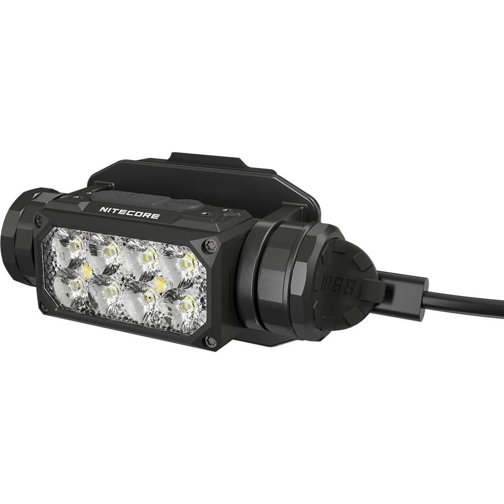 Luz Táctica para Casco Nitecore HC65M UHE 2000 Lúmenes