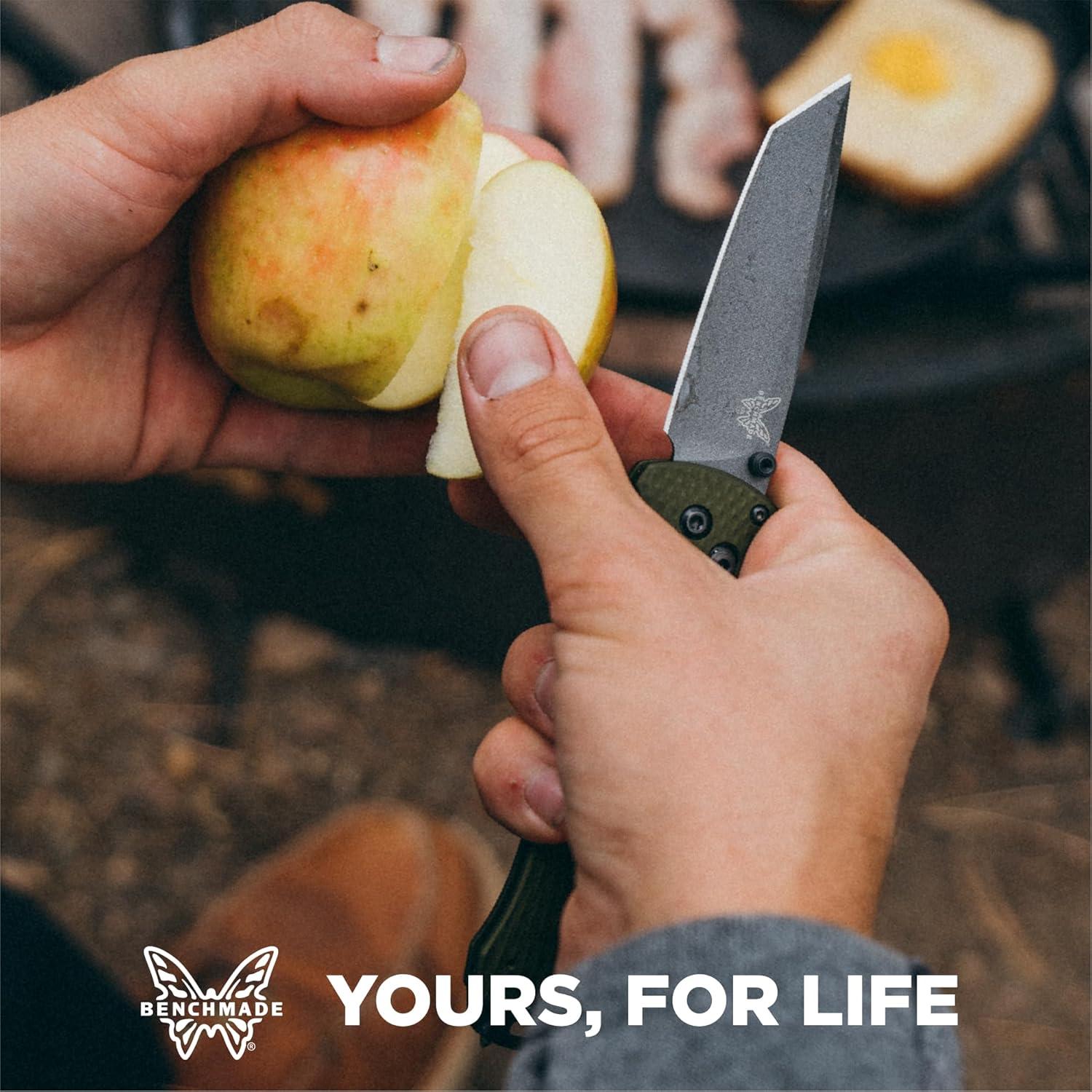 Cuchillo Táctico Benchmade Bailout 537 con Mango Aluminio