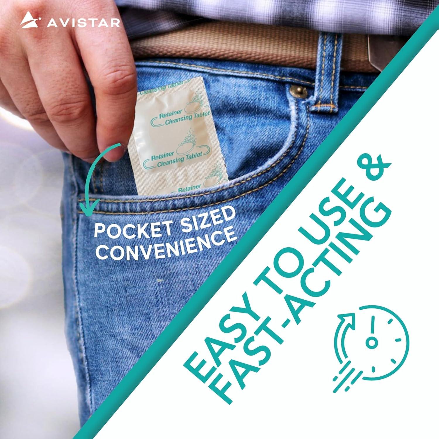 Tabletas Limpiadoras Avistar 60 Paquete - Cuidado Dental