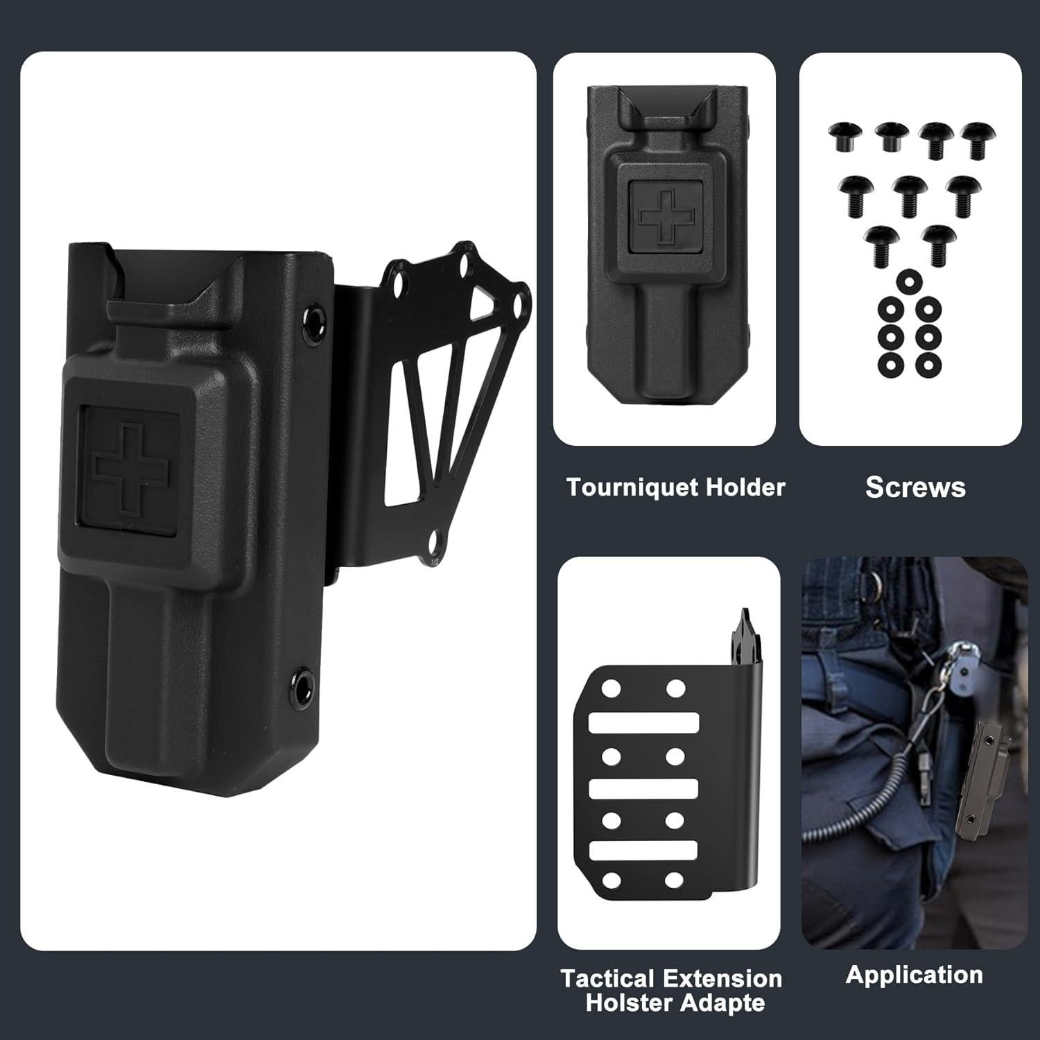 Adaptador de Funda Táctica TRSAIM con Soporte para Torniquete