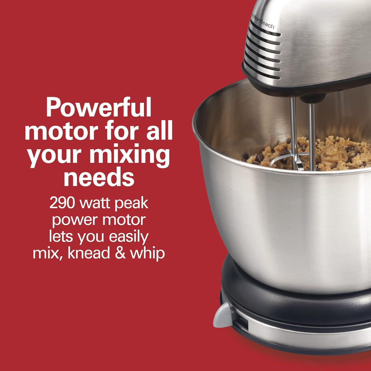 Mezclador de pie y mano Hamilton Beach 290W 6 Velocidades