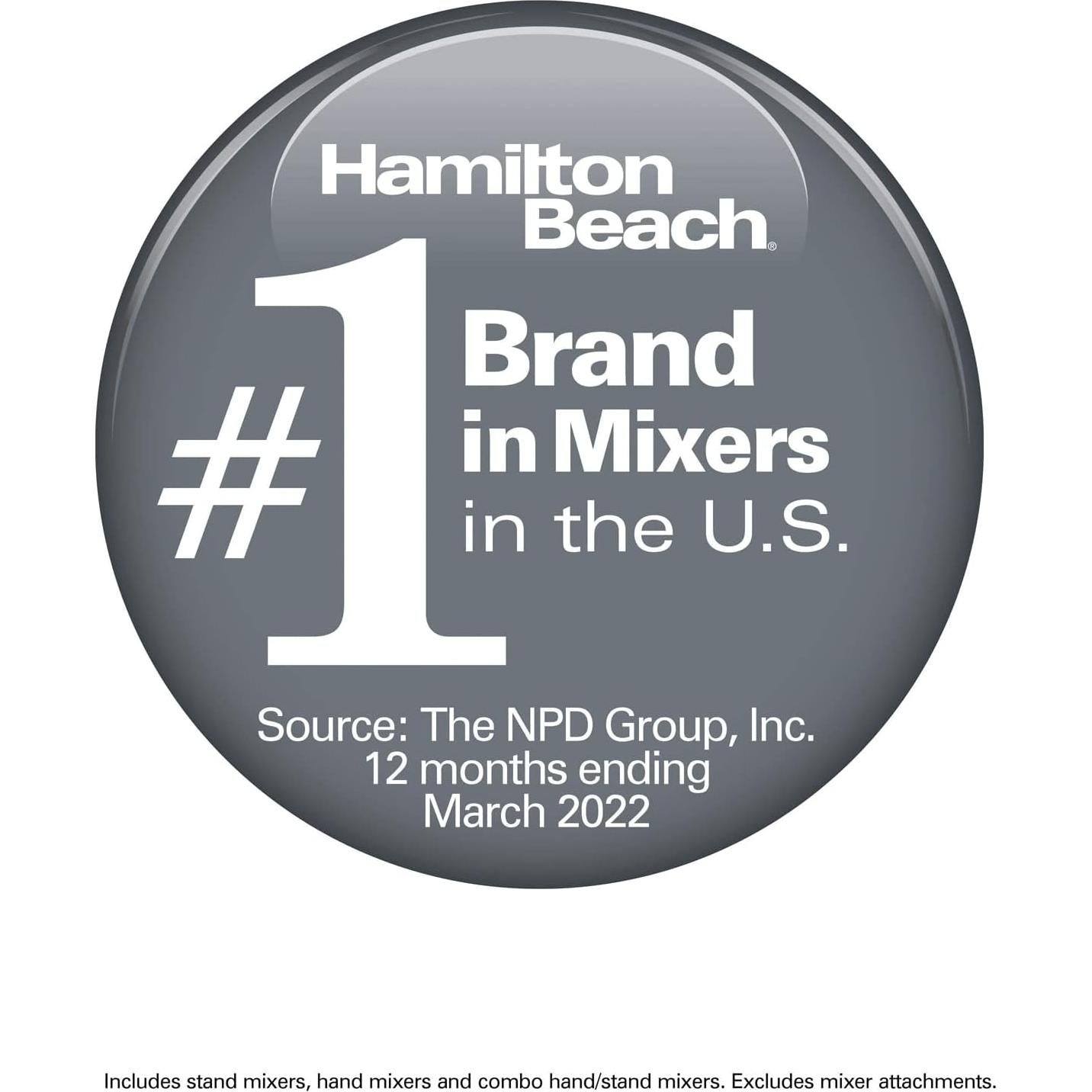 Mezclador de pie y mano Hamilton Beach 290W 6 Velocidades