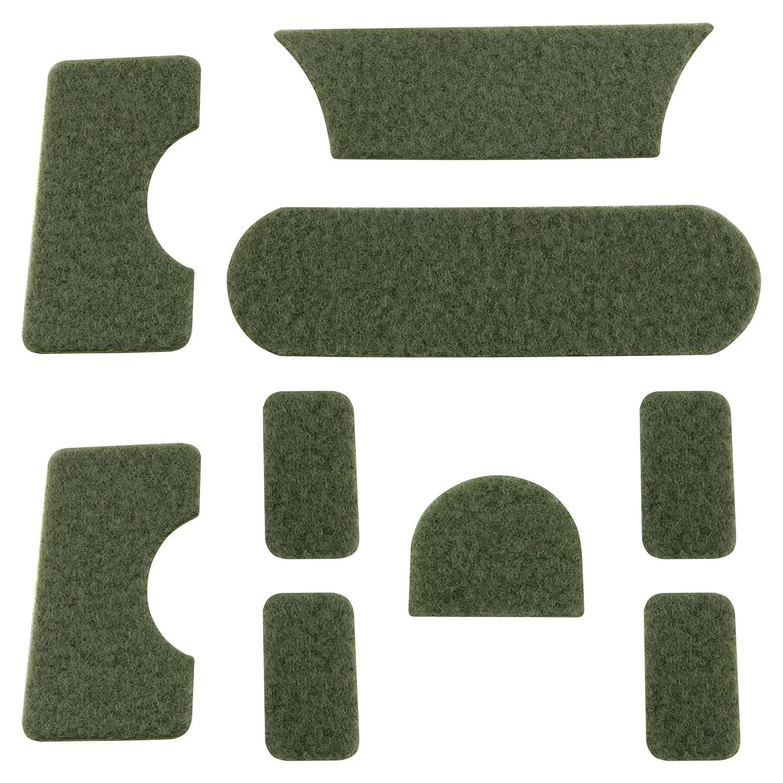 9 Piezas Parche Adhesivo Ruiwaer para Casco Verde Militar