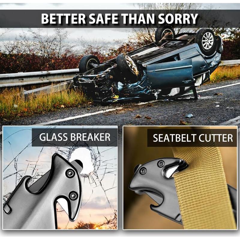 Navaja de bolsillo NedFoss FA48 5 en 1 con abridor y rompevidrios