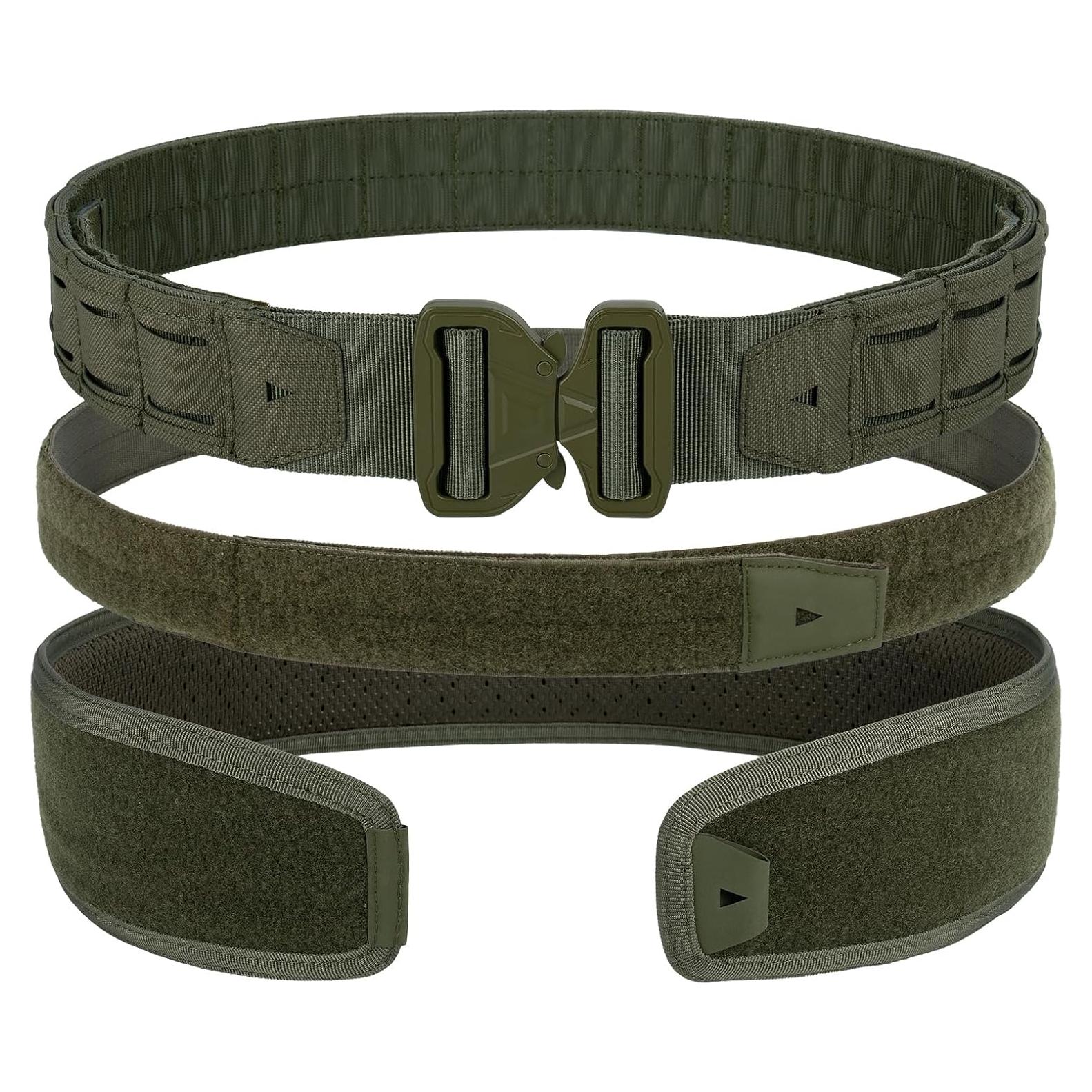 Cinturón Táctico YAKEDA - Ajustable, Nylon Antideslizante