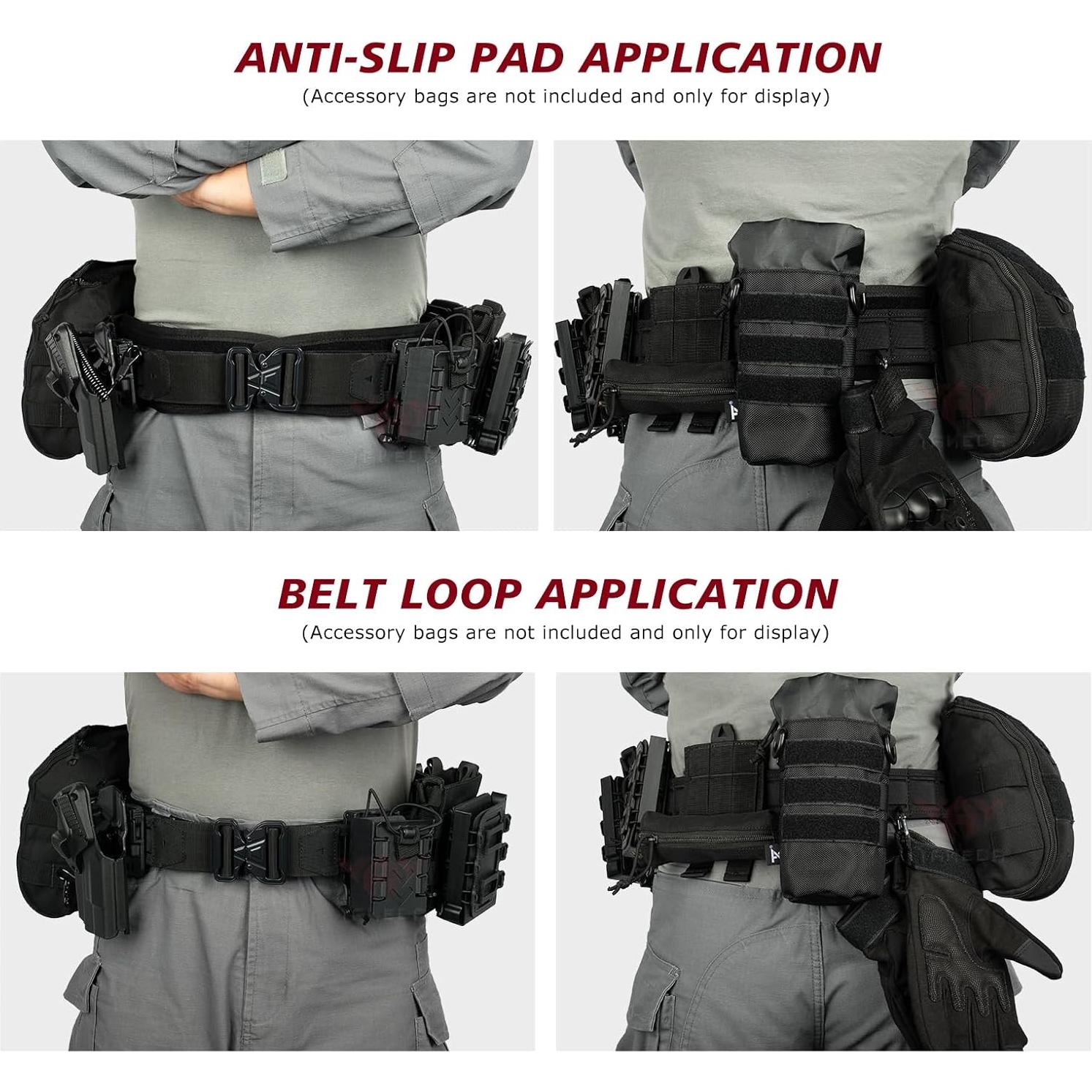 Cinturón Táctico YAKEDA - Ajustable, Nylon Antideslizante