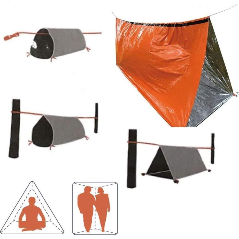 Tienda de Emergencia Genérica 2 Personas Mylar 150x240cm