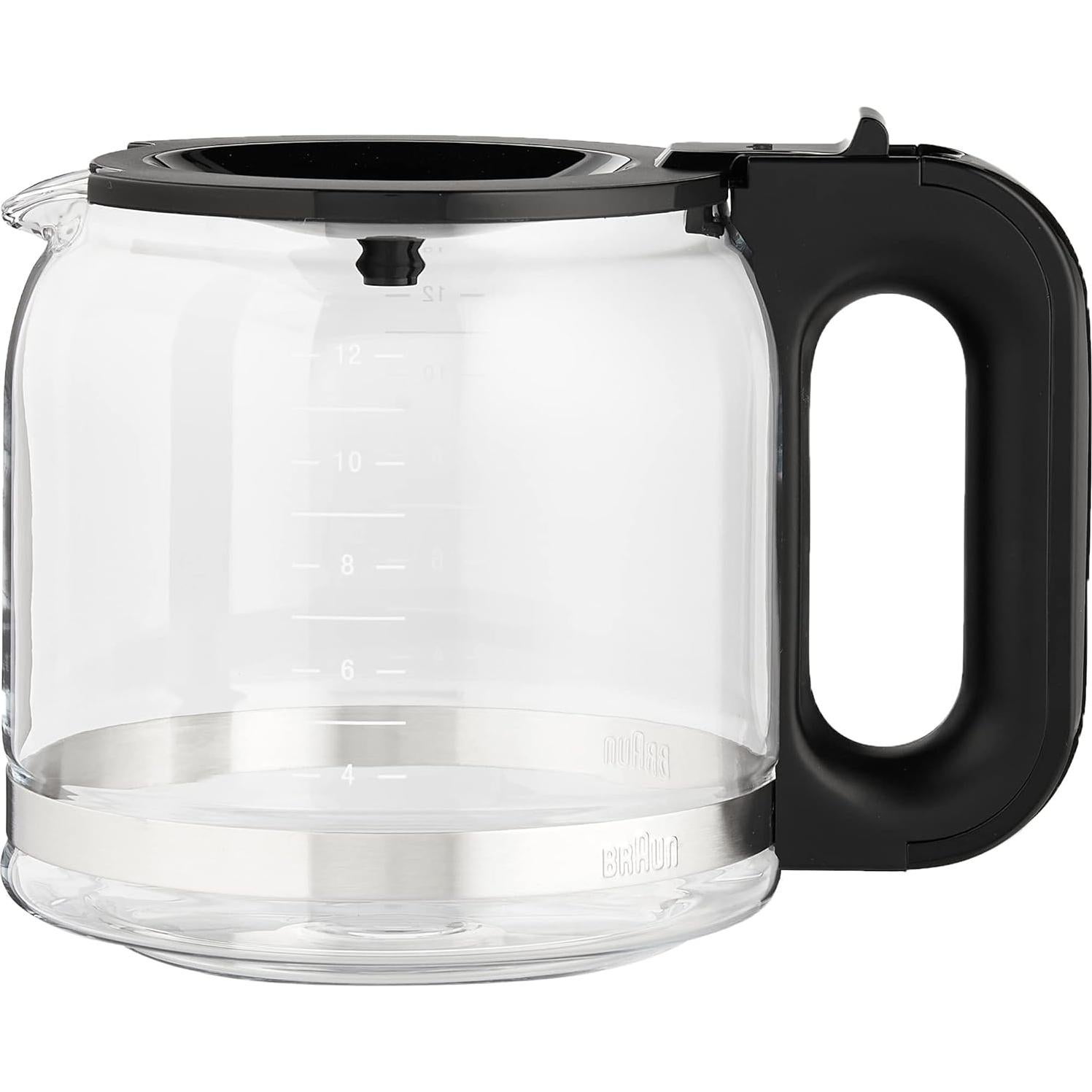 Cafetera de Goteo Braun Brew Sense 12 Tazas Negra KF7000BK