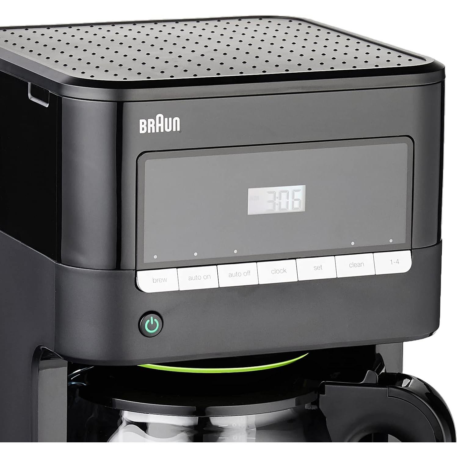 Cafetera de Goteo Braun Brew Sense 12 Tazas Negra KF7000BK