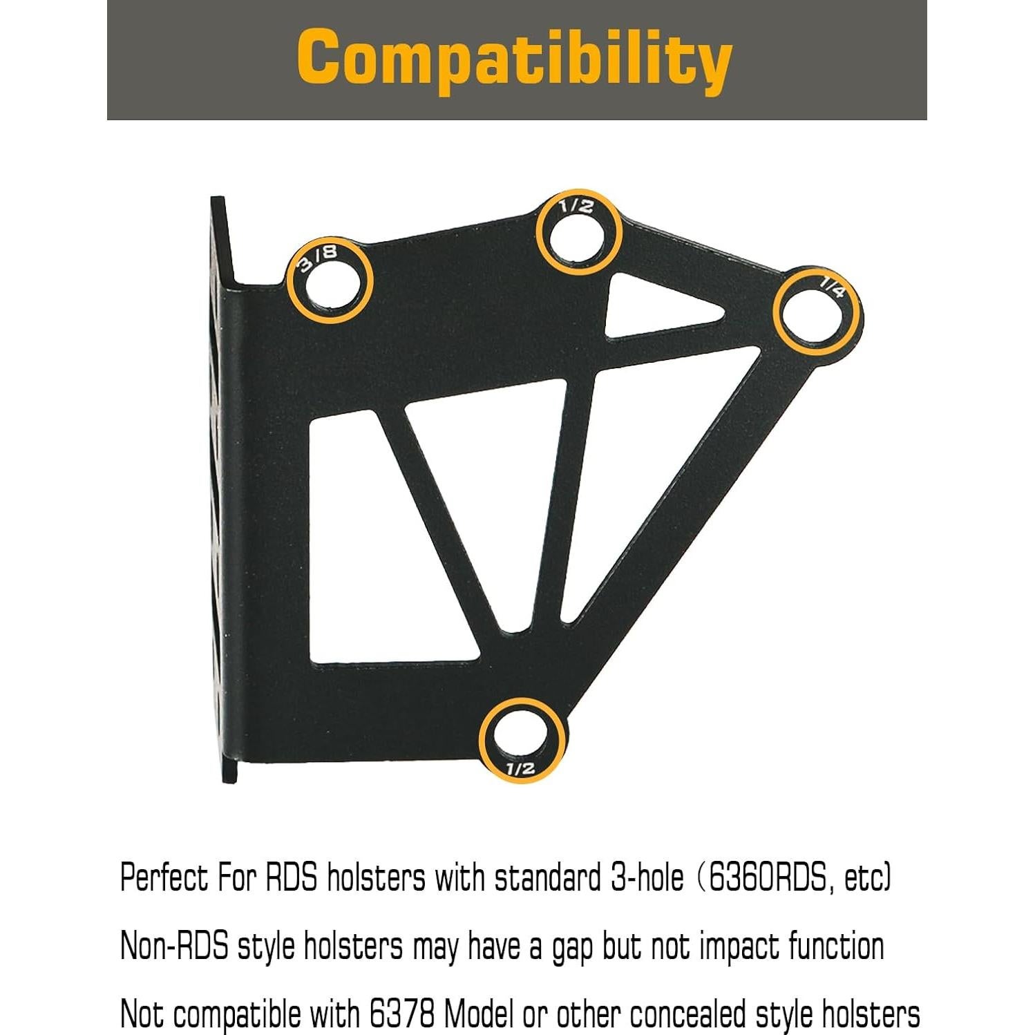 Adaptador Táctico EralcNa ACC12 Soporte de Torniquete