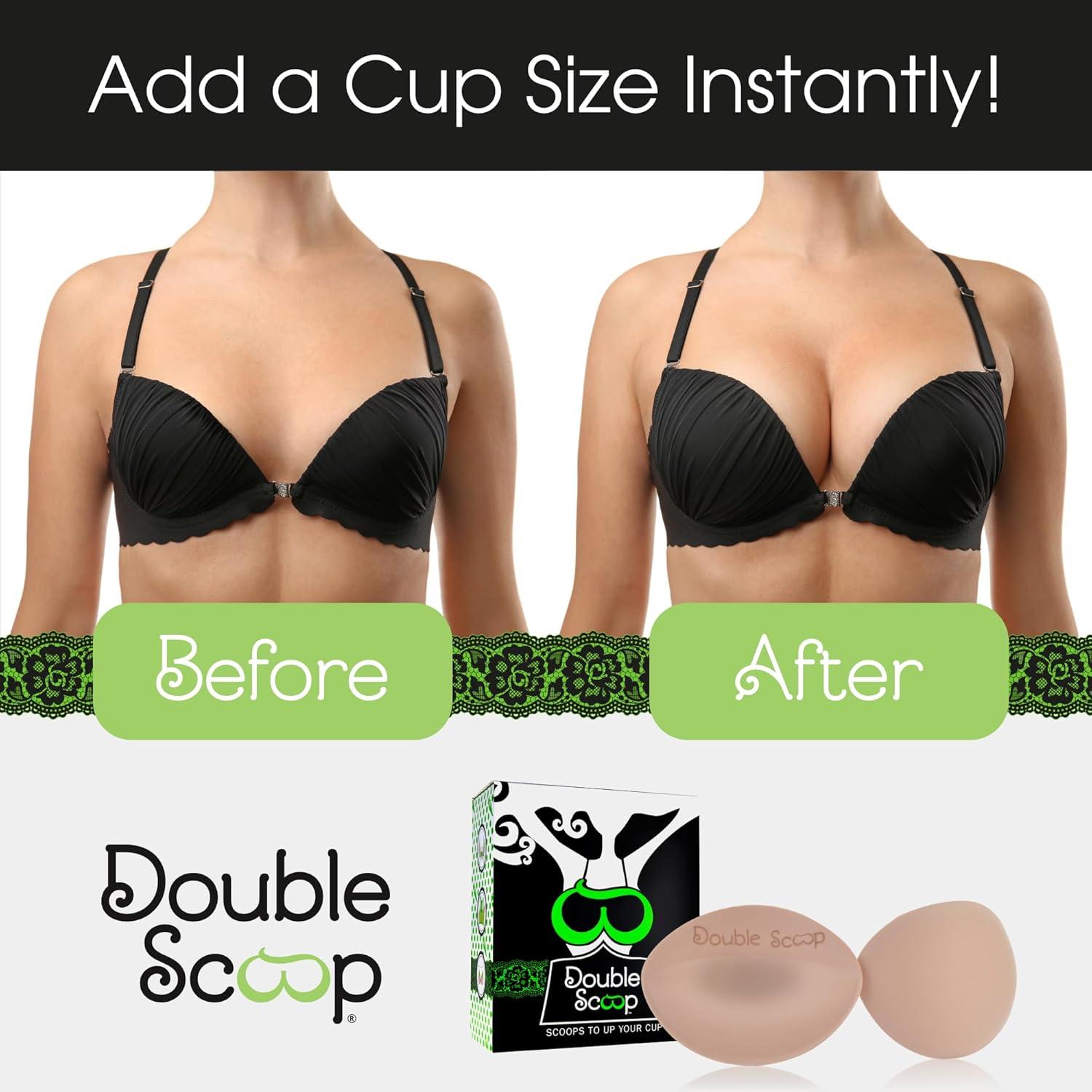 Inserts Push Up Double Scoop® A/B, C, D con Cinta Adhesiva