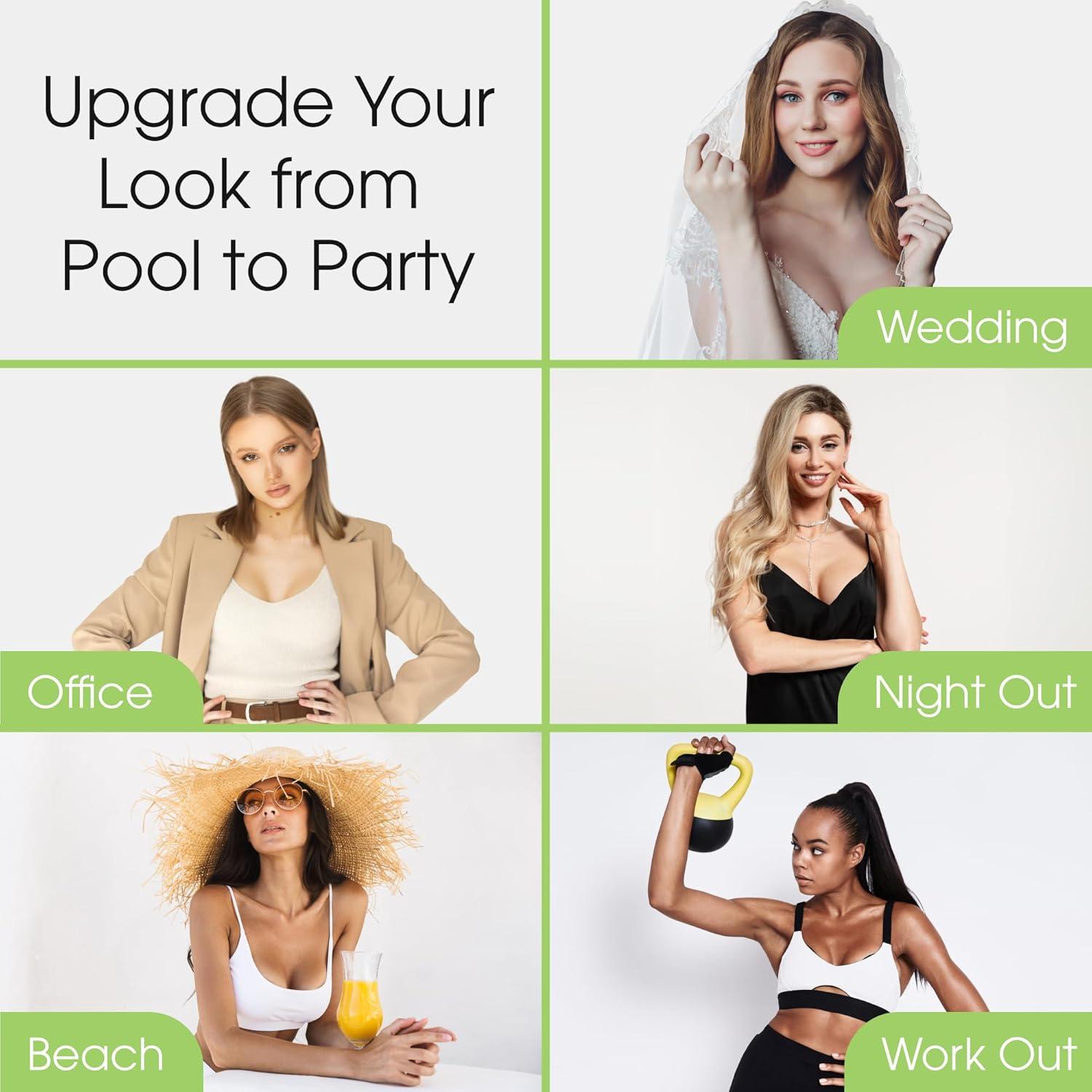 Inserts Push Up Double Scoop® A/B, C, D con Cinta Adhesiva