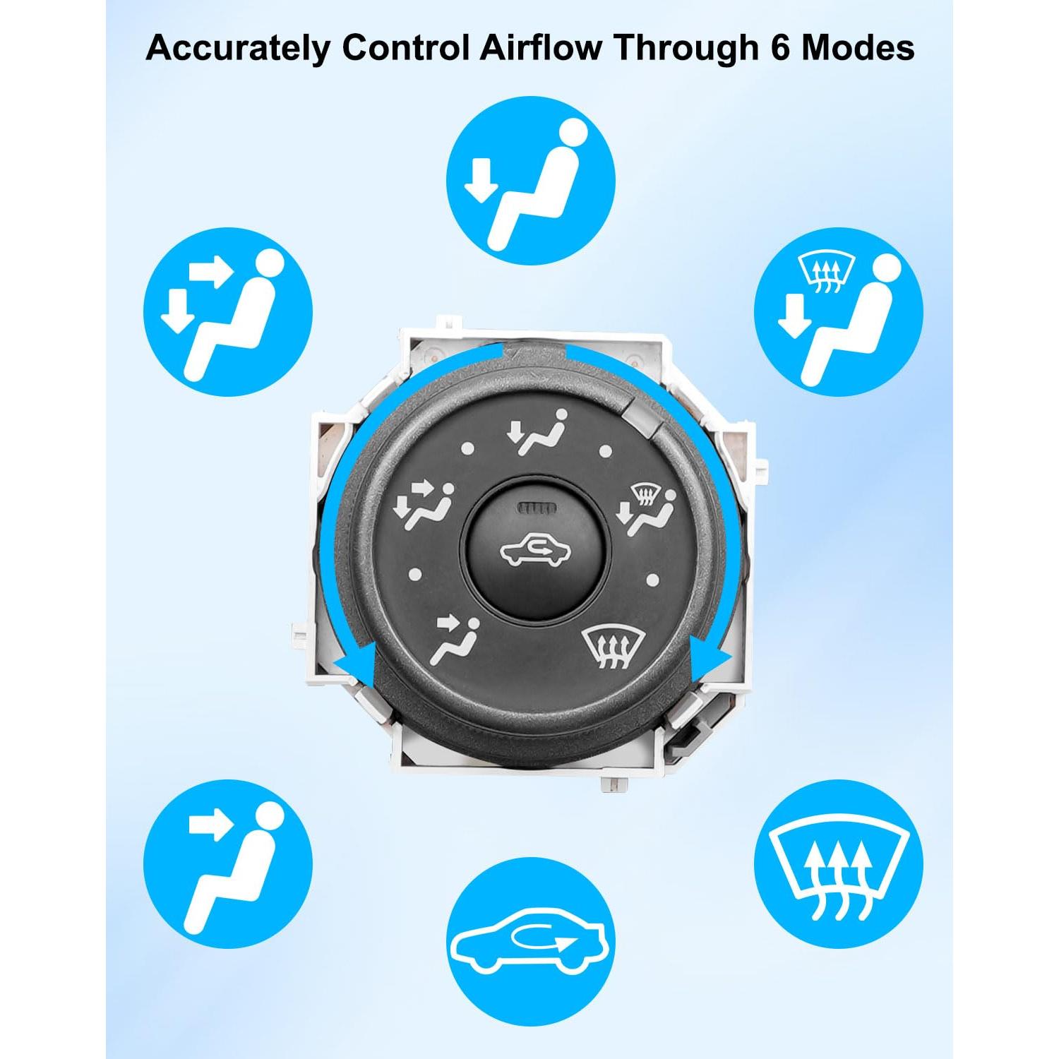 Interruptor de Ventilador de Aire Acondicionado AUGREX para Toyota