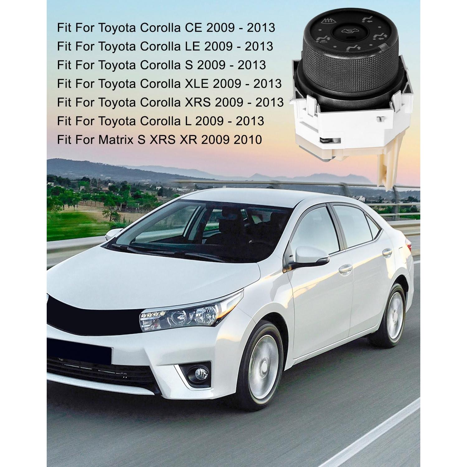 Interruptor de Ventilador de Aire Acondicionado AUGREX para Toyota