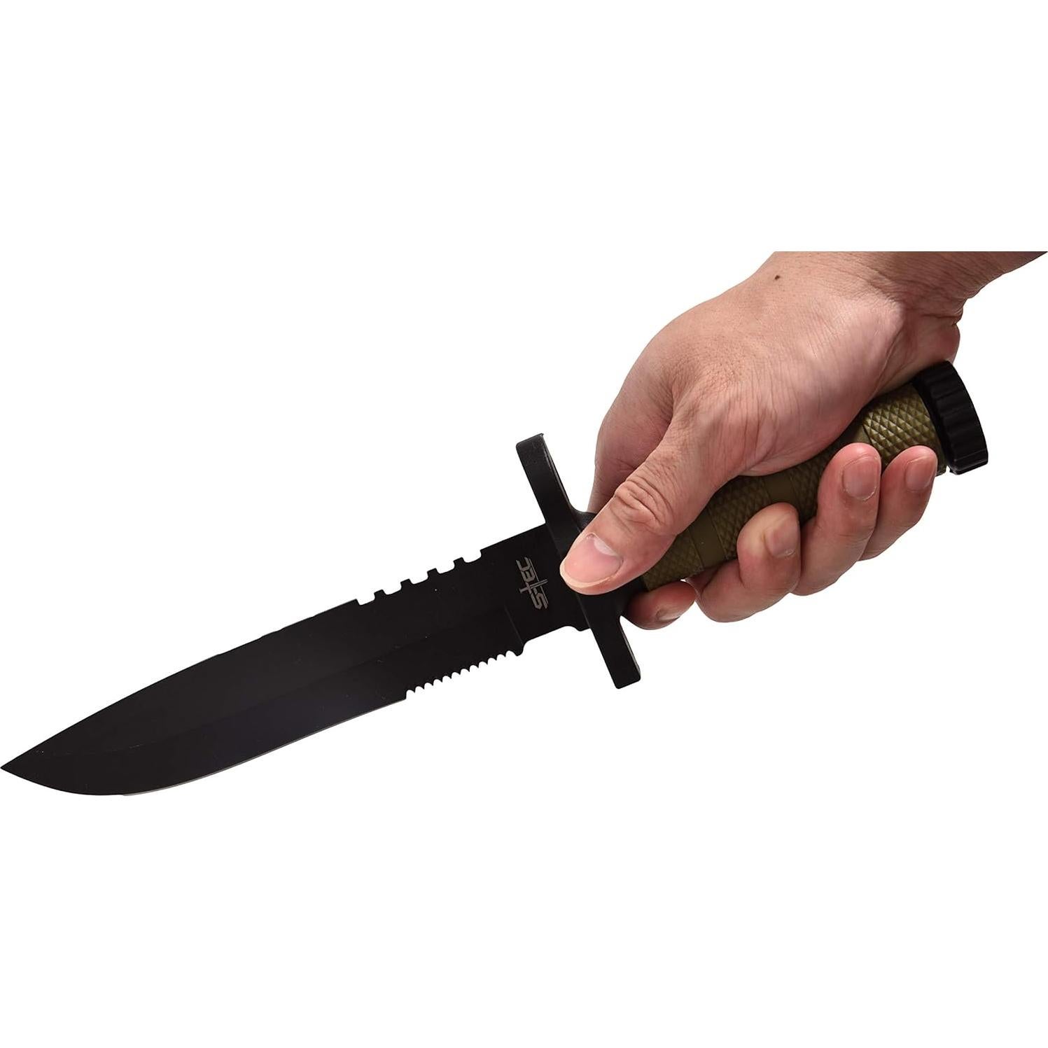 Cuchillo Fijo S-TEC STT22188GN2 32.39 cm con Funda