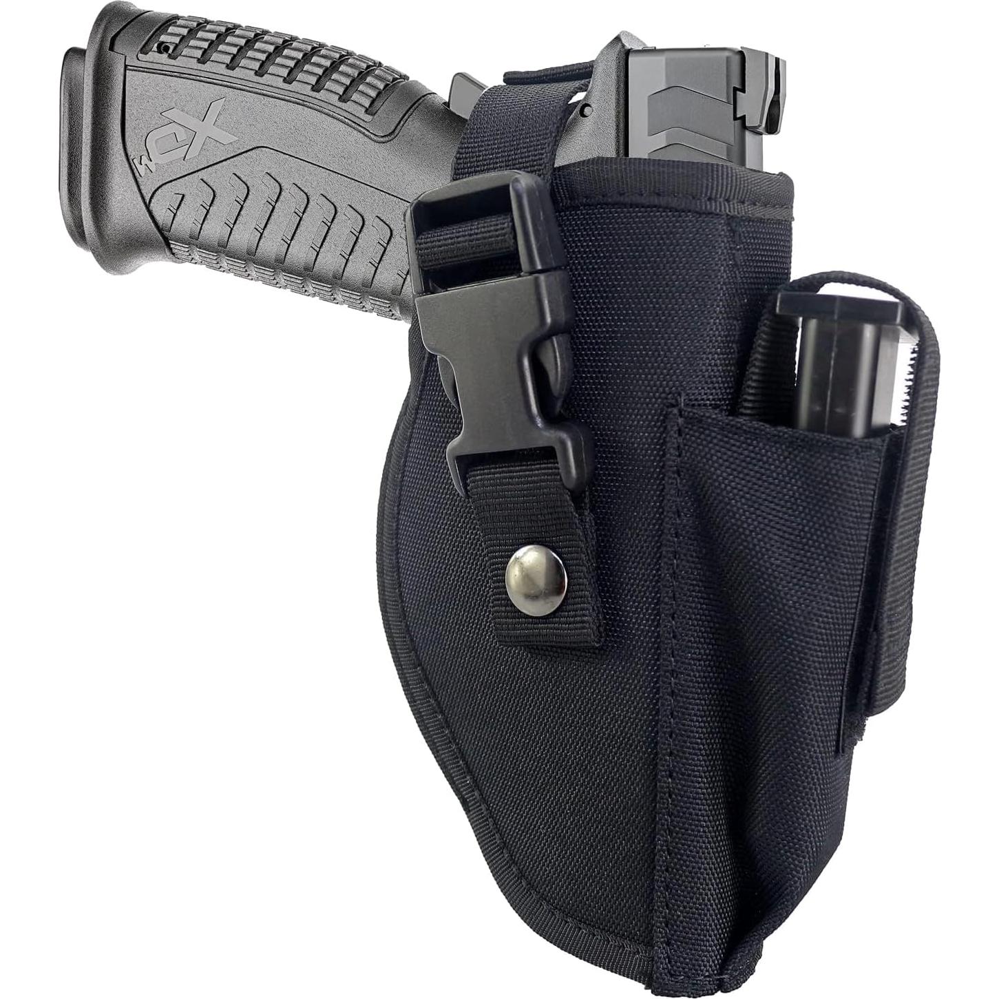 Funda Táctica Bursport para Pistolas con Cargador Negro