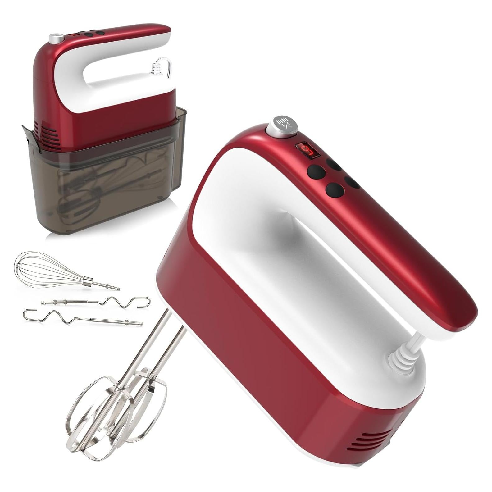 Batidora de Mano Yomelo Y-S16 9 Velocidades 400W Acero Inoxidable