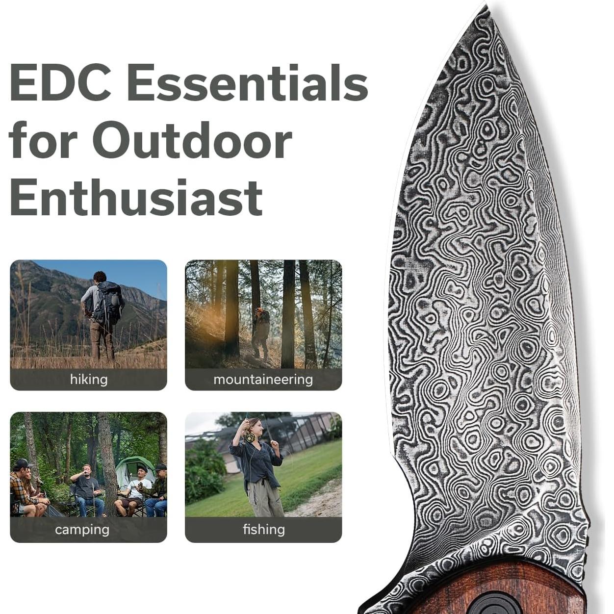 Cuchillo Plegable CIVIVI Mini Praxis 7.57 cm Mango Madera