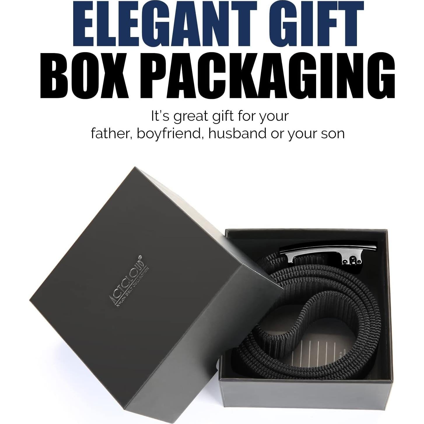 Cinturón Táctico de Nylon ACTCLOUD para Hombres 114 cm