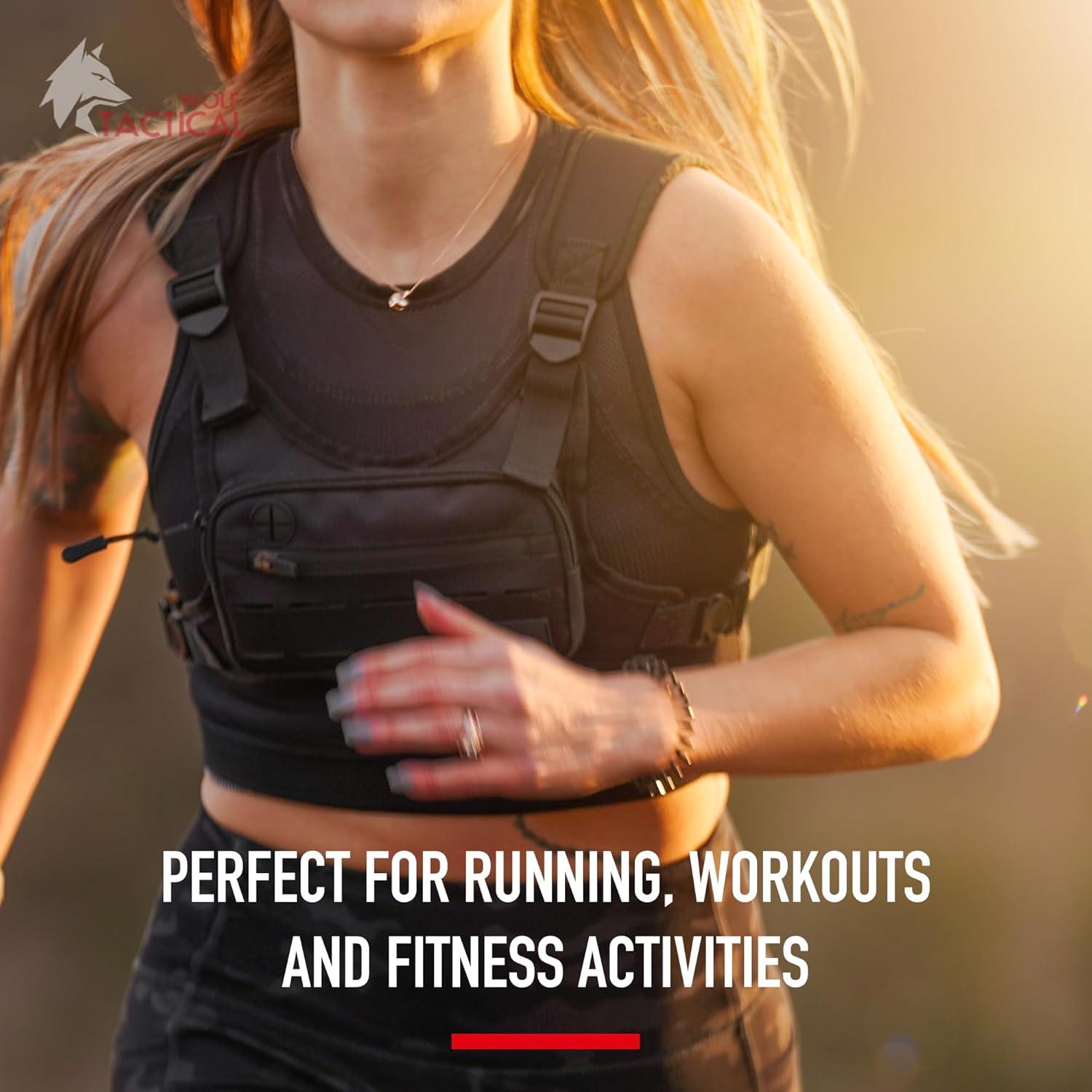 Mochila Táctica WOLF TACTICAL Compacta para el Pecho