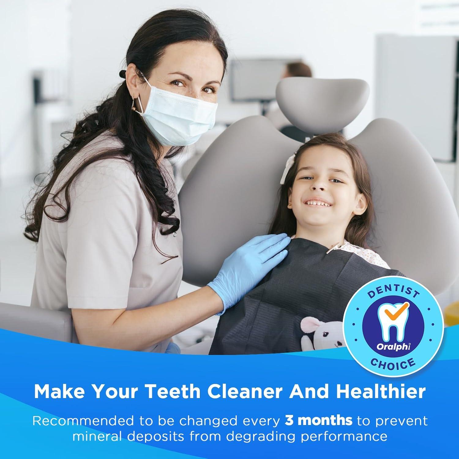 Consejos Waterpik Oralphi para Dentaduras Implantadas - 6 Pzs