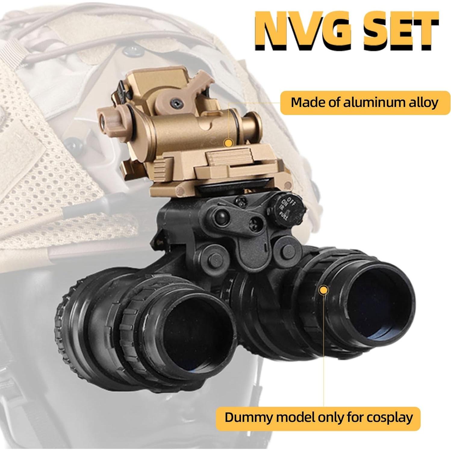 Casco Táctico Tumhuts con Auriculares y Máscara Facial