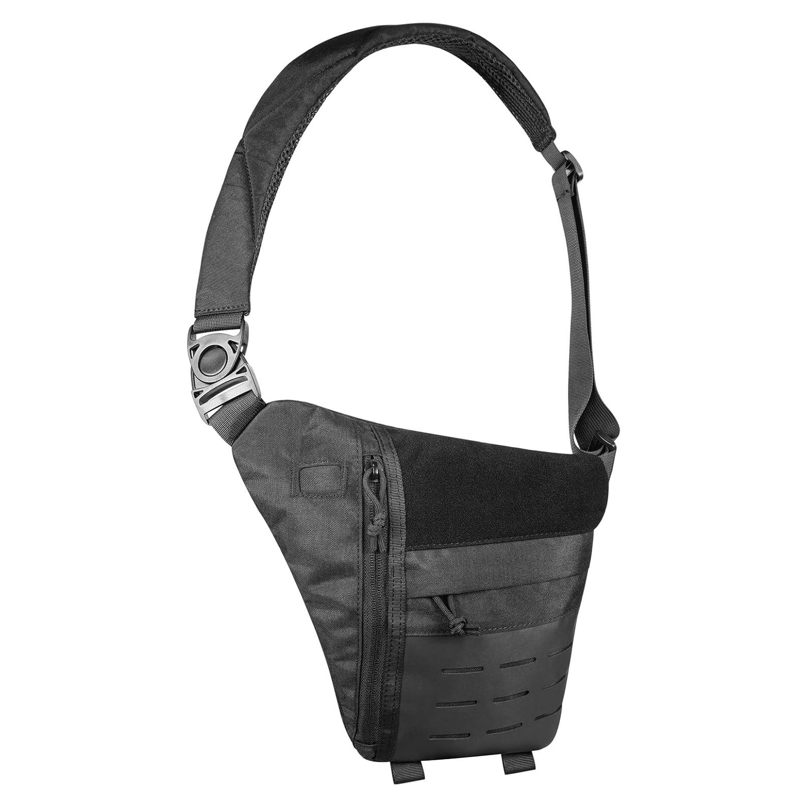 Bolsa de hombro táctica ADK GEAR ligera antirrobo 32x28cm