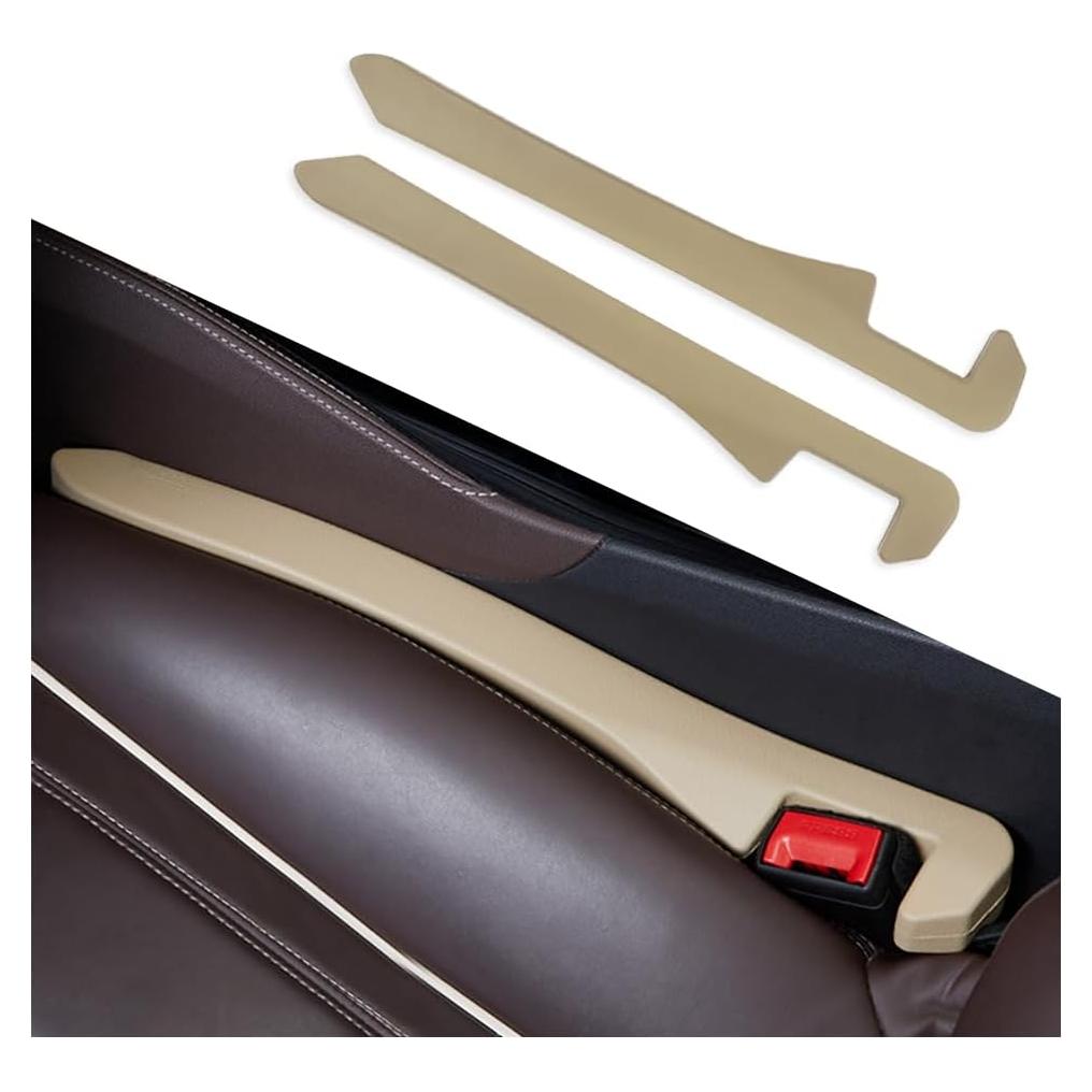 Relleno Universal para Espacio entre Asientos de Coche IHOTDER Beige