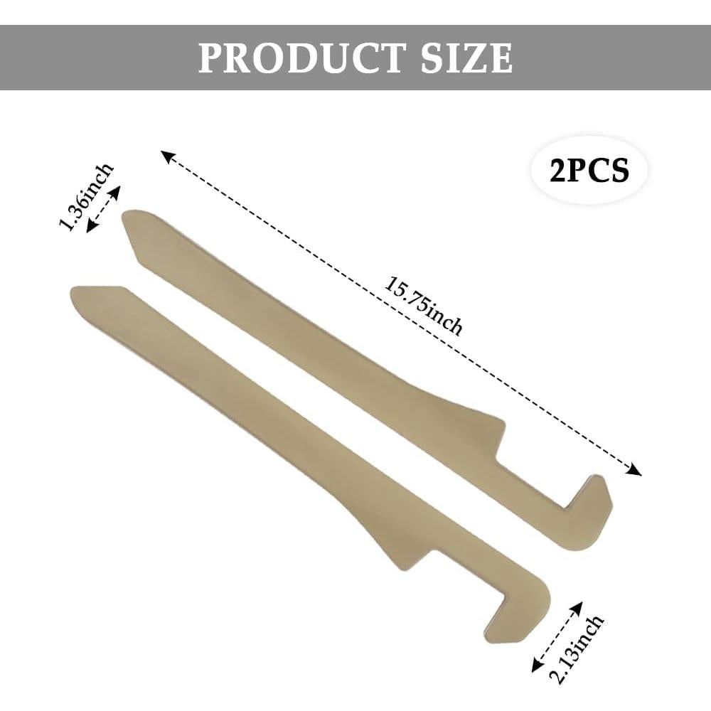 Relleno Universal para Espacio entre Asientos de Coche IHOTDER Beige