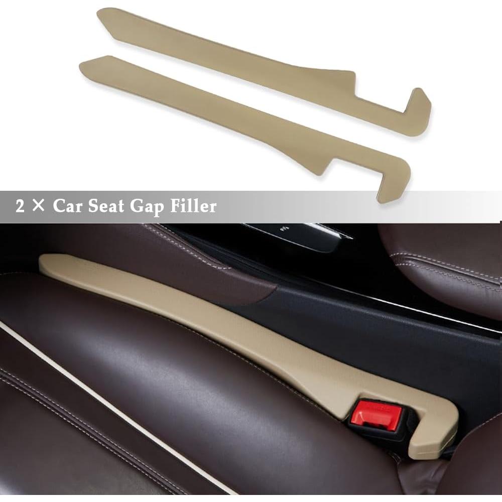 Relleno Universal para Espacio entre Asientos de Coche IHOTDER Beige