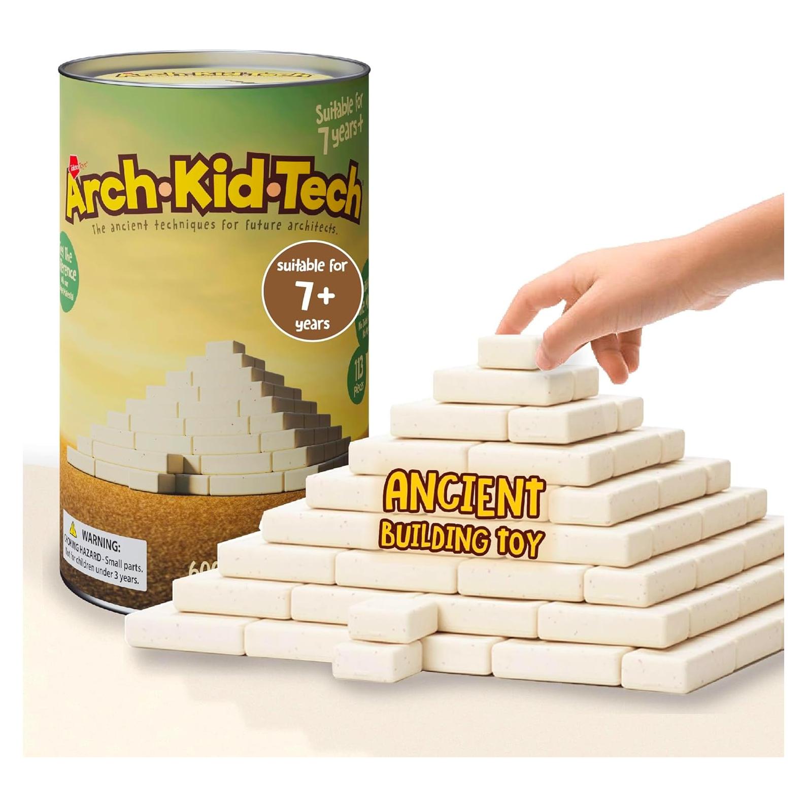 Juguetes Taksa Pirámide Egipcia 122 Pcs Bloques Construcción STEM