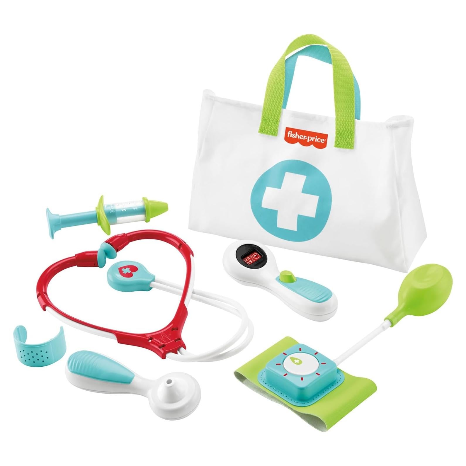 Kit Médico Fisher-Price 7 Piezas Juego de Rol para Niños 3+