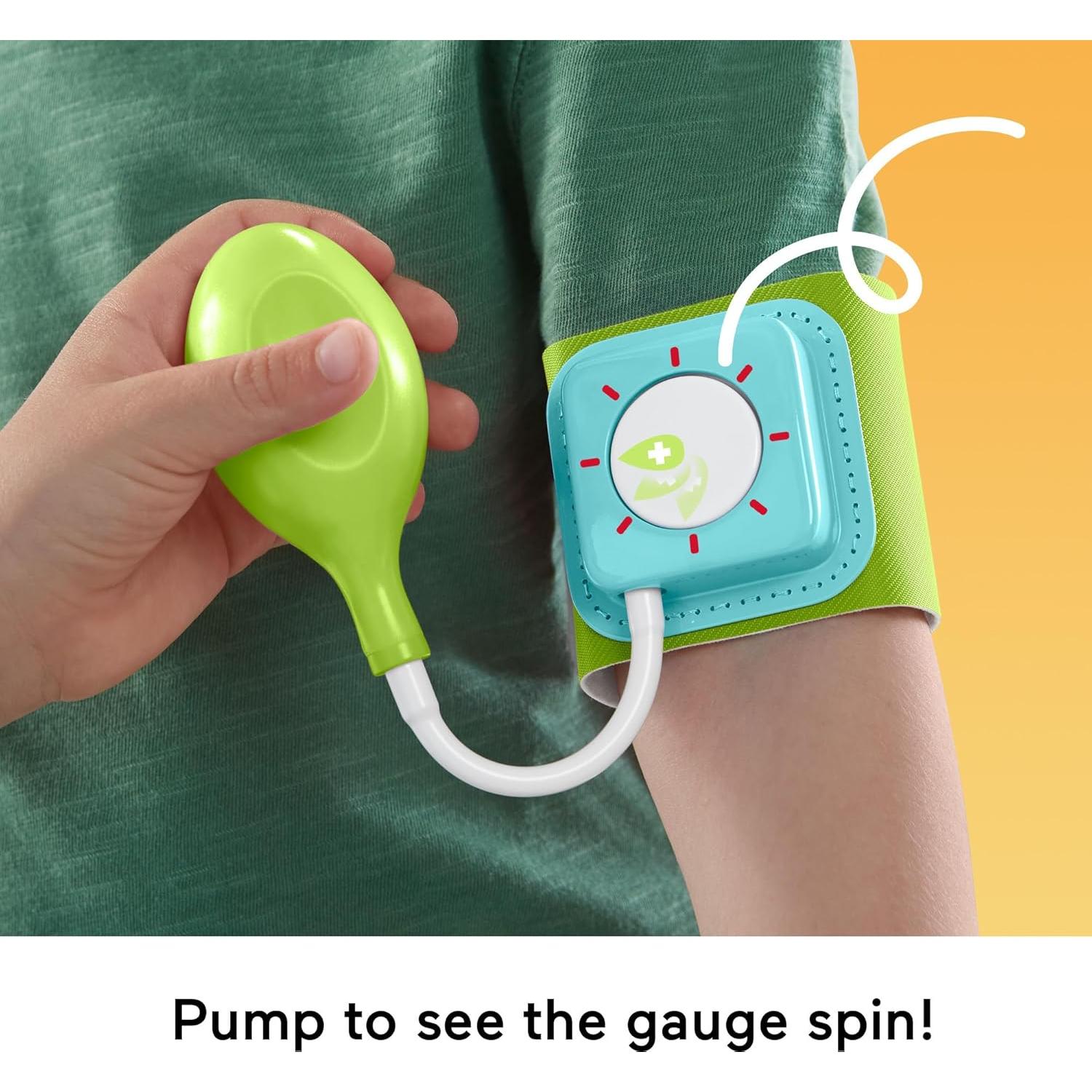 Kit Médico Fisher-Price 7 Piezas Juego de Rol para Niños 3+