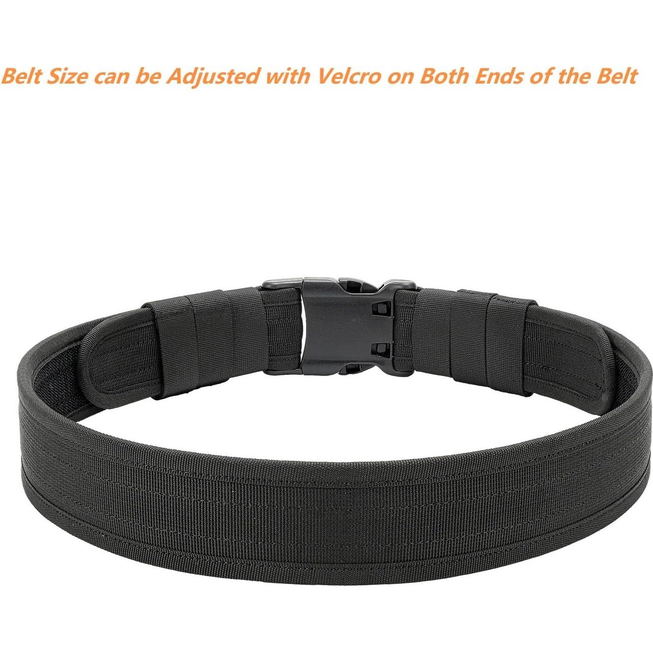 Cinturón de Deber TACNEX 5 cm Nylon 4 Sujetadores Seguridad