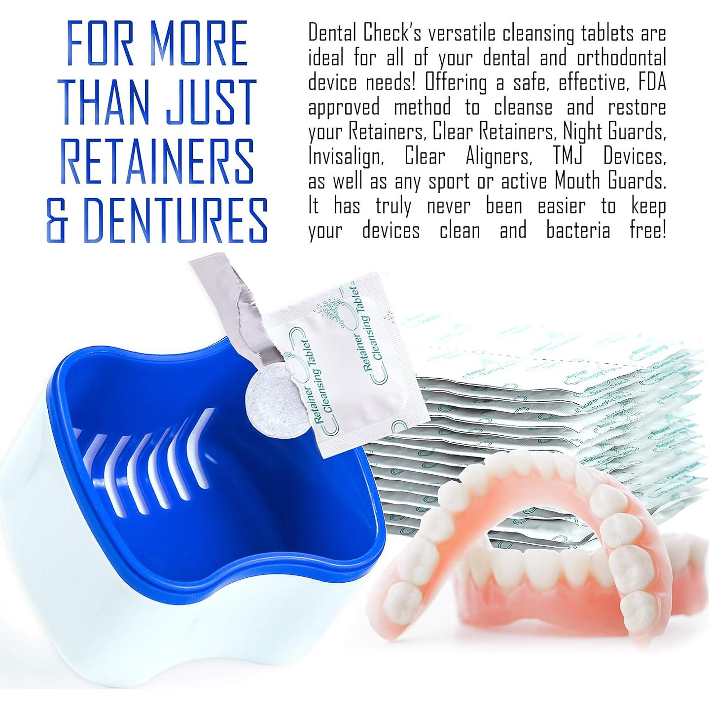 Limpiador de Dentaduras Lingito 90 Tabletas Efectivas