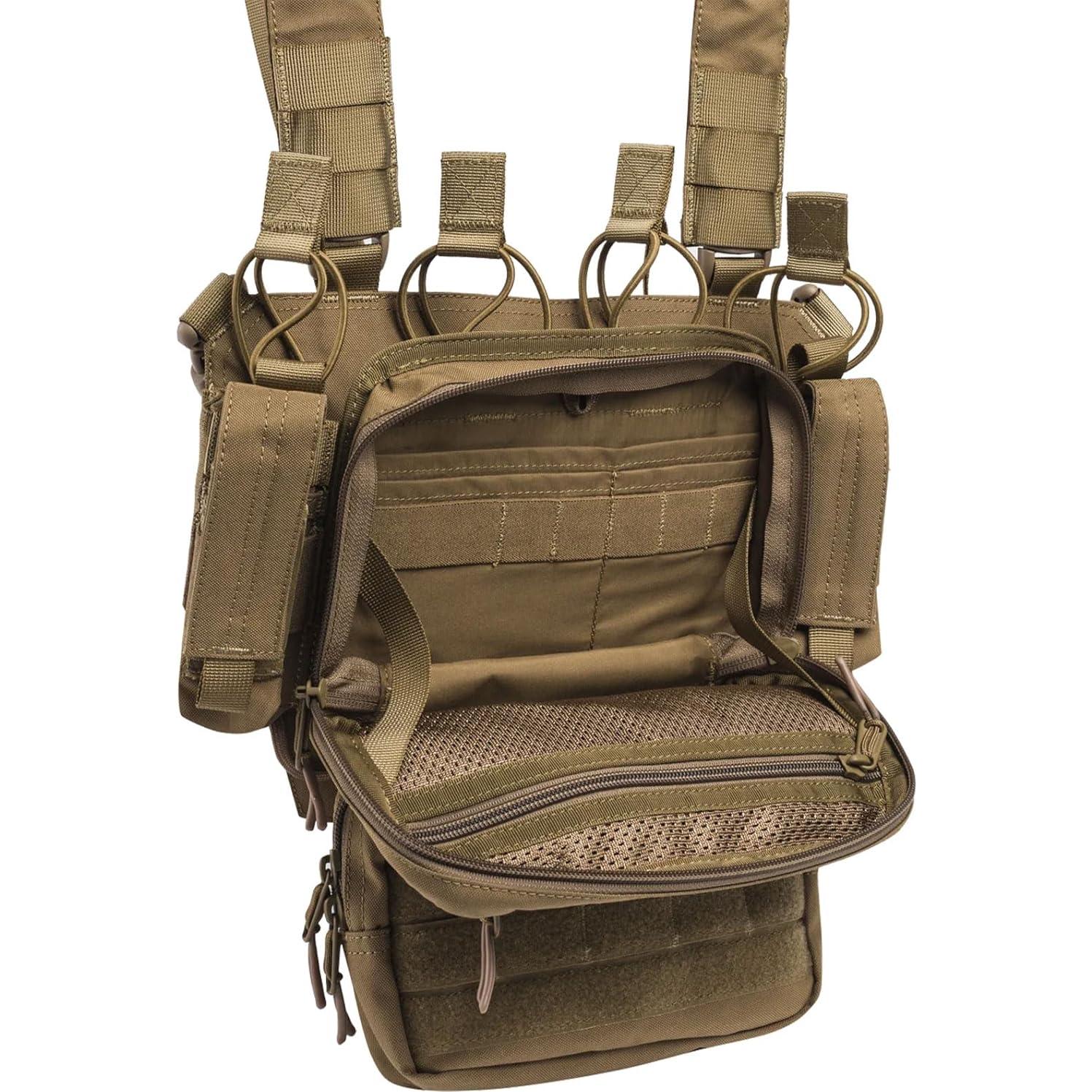 Arnés Táctico Beretta Coyote MOLLE 33x30x8cm