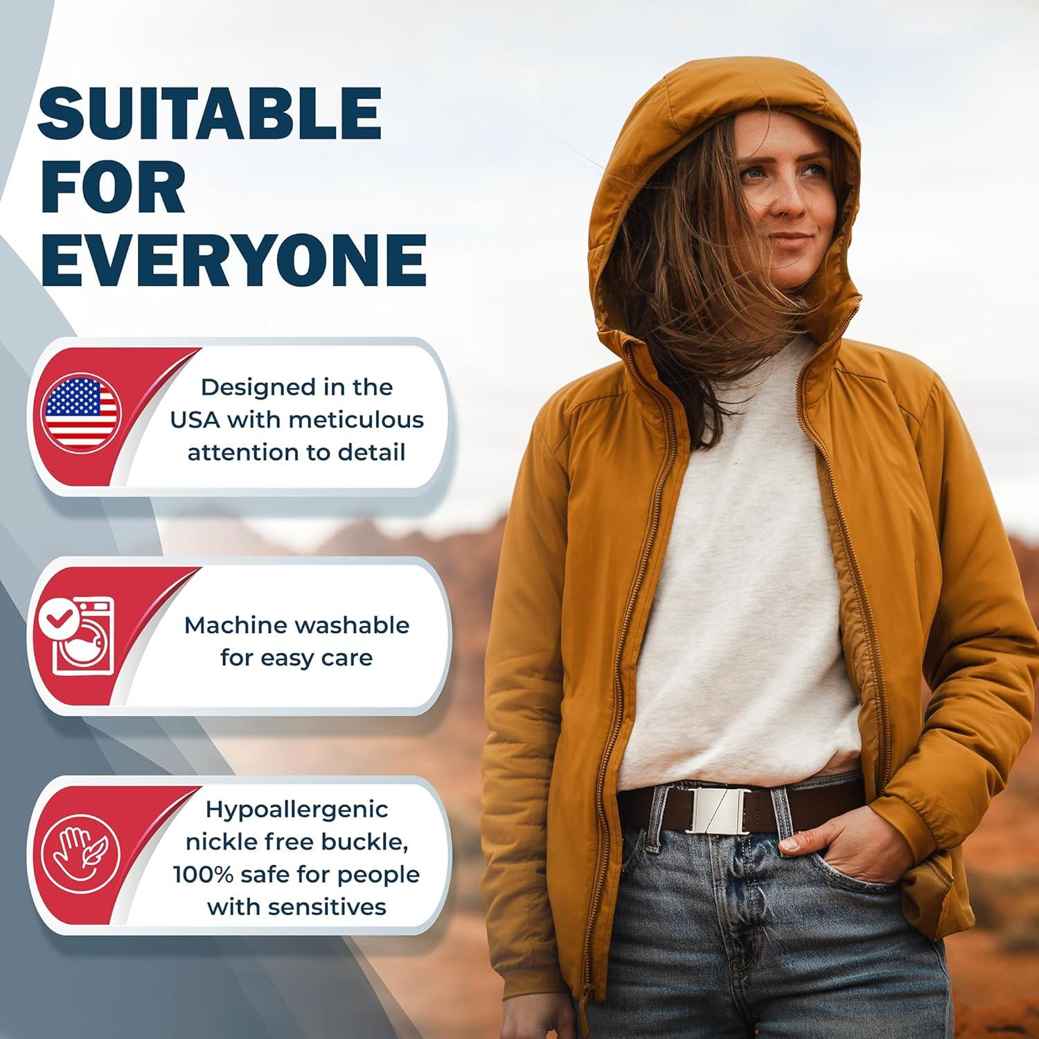 Cinturón elástico invisible One-Belt ajustable 127 cm