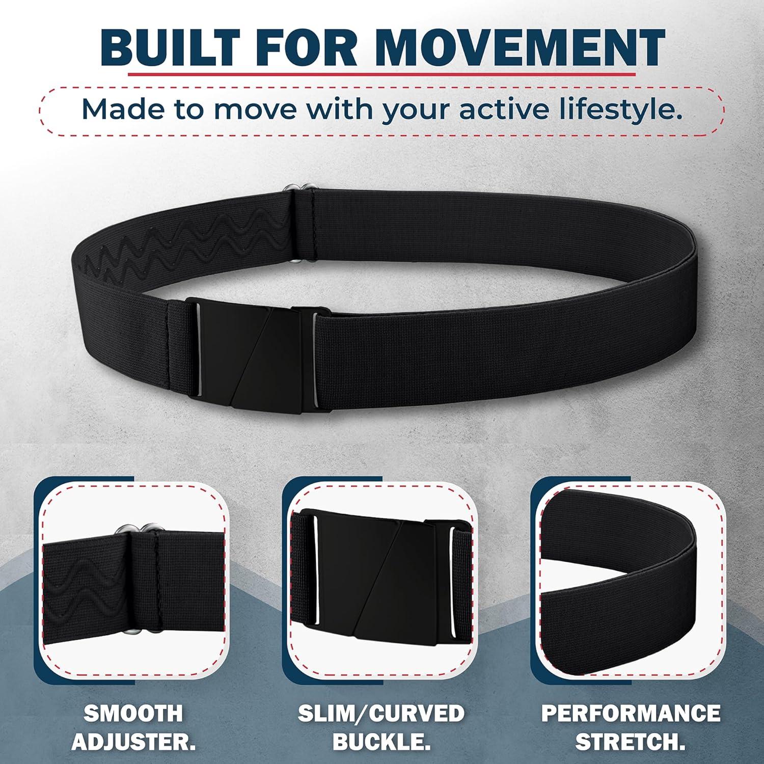 Cinturón elástico invisible One-Belt ajustable 127 cm